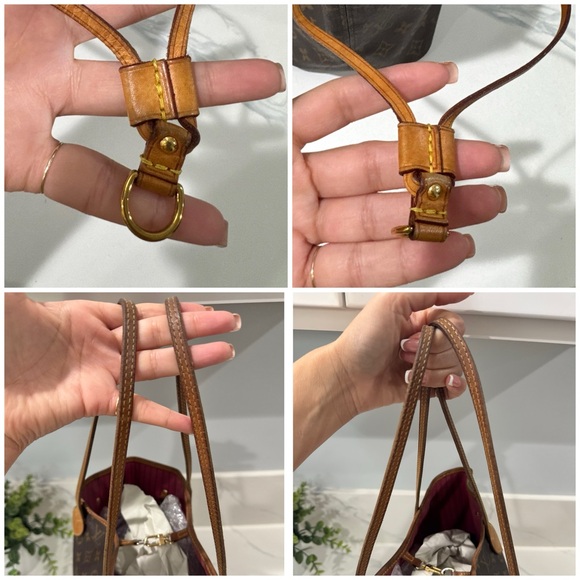 Louis Vuitton Monogram Brown Neverfull MM Tote Bag - Picture 14 of 15